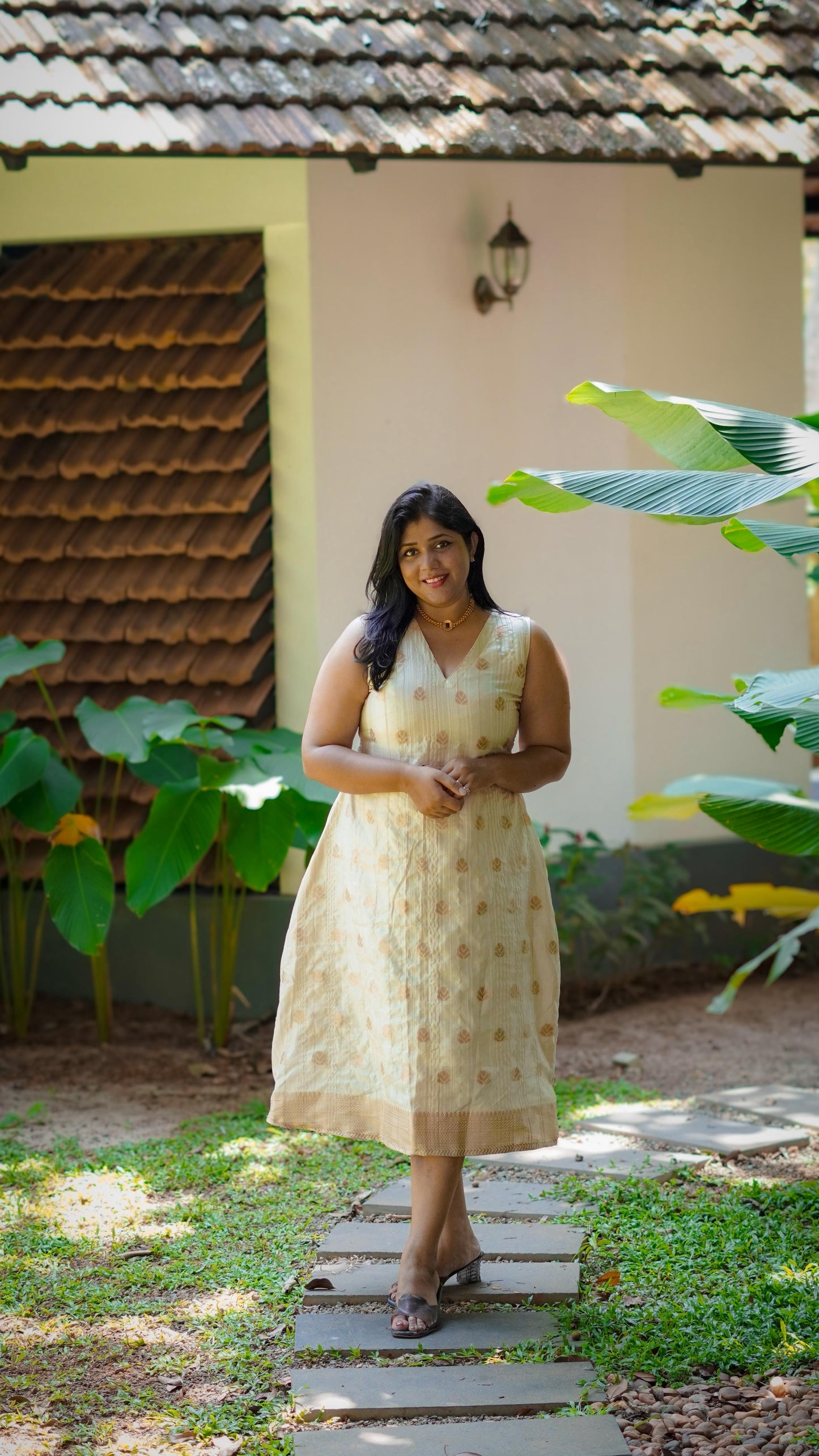 Offwhite Ethinic Dress