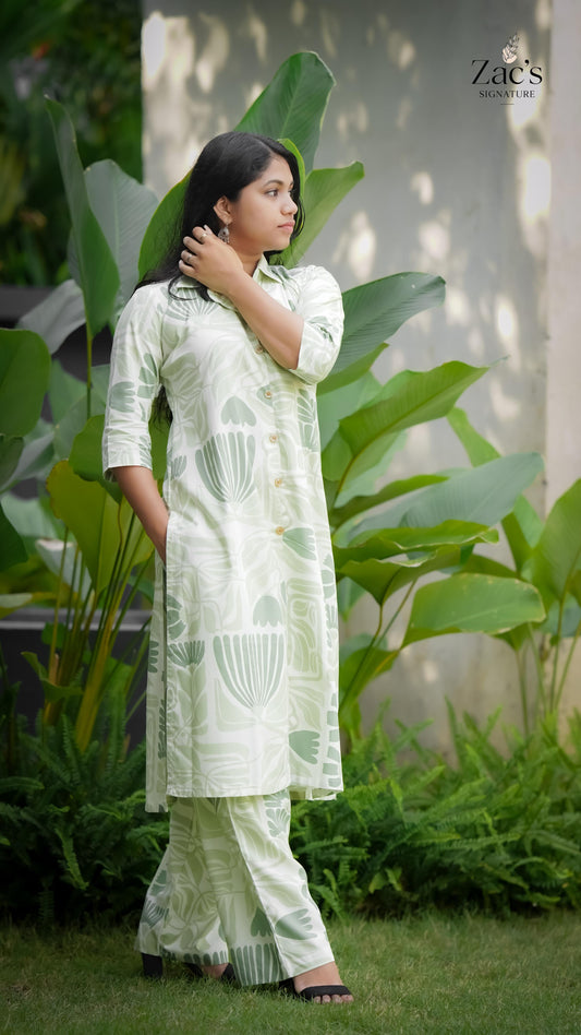 Green serenity co-ord set
